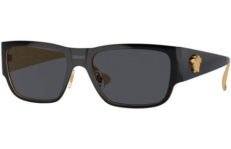 Gafas de Sol - Versace - VE2262 - 143387  BLACK // DARK GREY