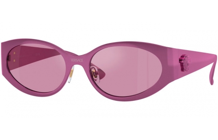 Sunglasses - Versace - VE2263 - 1503AK PURPLE // DARK VIOLET SILVER MIRROR