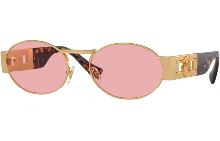 Gafas de Sol - Versace - VE2264 - 100284  MATTE GOLD // LIGHT VIOLET