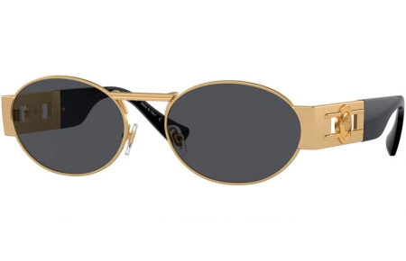 Gafas de Sol - Versace - VE2264 - 100287 GOLD // DARK GREY