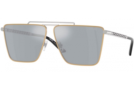 Gafas de Sol - Versace - VE2266 - 15141U  GOLD DILVER // BLUE MIRROR SILVER