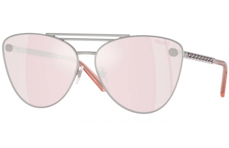 Gafas de Sol - Versace - VE2267 - 10007V  SILVER // PINK MIRROR WHITE