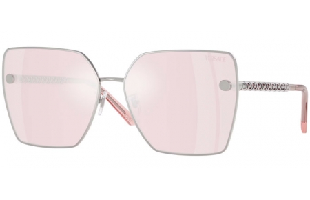 Gafas de Sol - Versace - VE2270D - 10007V  SILVER // PINK MIRROR WHITE