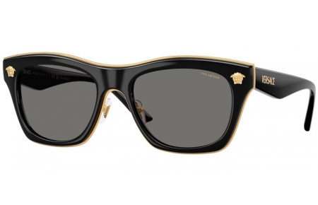 Gafas de Sol - Versace - VE2272 - GB1/81 BLACK // DARK GREY POLARIZED