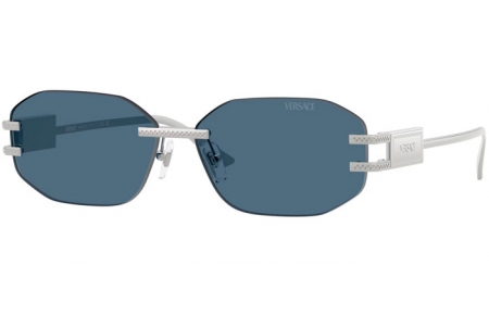 Gafas de Sol - Versace - VE2274 - 100080  SILVER // DARK BLUE