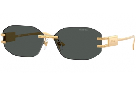 Gafas de Sol - Versace - VE2274 - 100287  GOLD // DARK GREY