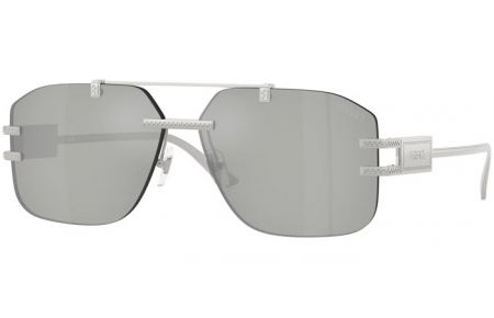 Gafas de Sol - Versace - VE2275 - 10008V  SILVER // TRANSPARENT SILVER MIRROR 80