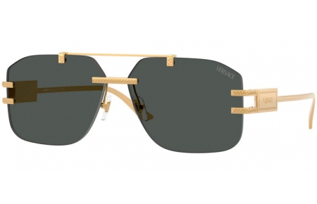 Gafas de Sol - Versace - VE2275 - 100287  GOLD // DARK GREY