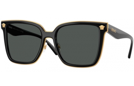 Gafas de Sol - Versace - VE2278D - GB1/87 BLACK // DARK GREY