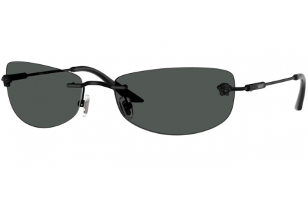 Gafas de Sol - Versace - VE2279 - 143687  MATTE BLACK // DARK GREY