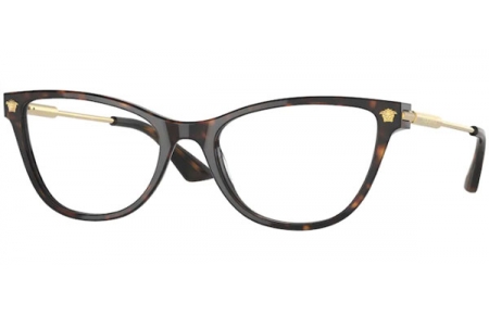 Lunettes de vue - Versace - VE3309 - 108 HAVANA