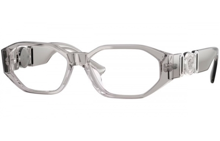 Monturas - Versace - VE3320U - 593  TRANSPARENT GREY // CLEAR