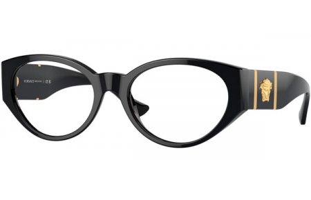 Lunettes de vue - Versace - VE3345 - GB1  BLACK