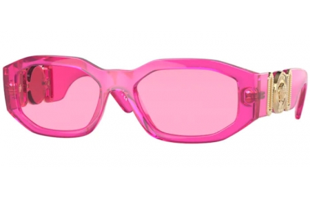 Lunettes de soleil - Versace - VE4361 - 5334/5 TRANSPARENT FUCHSIA // FUCHSIA