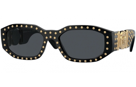 Gafas de Sol - Versace - VE4361 - 539787 BLACK // DARK GREY