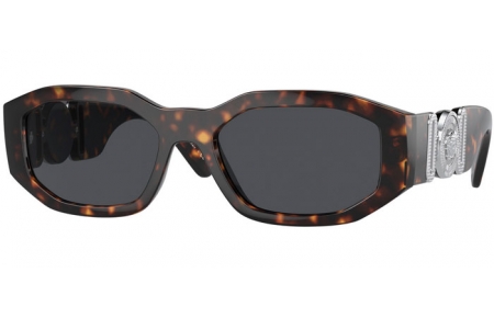 Gafas de Sol - Versace - VE4361 - 542387  HAVANA // DARK GREY