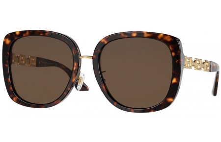 Gafas de Sol - Versace - VE4407D - 108/73 HAVANA // DARK BROWN