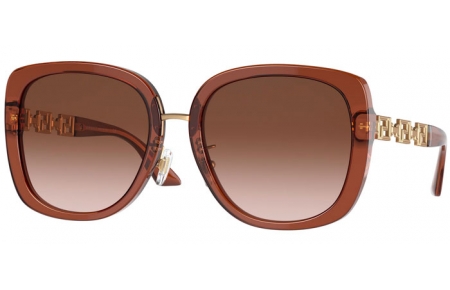 Sunglasses - Versace - VE4407D - 532413  TRANSPARENT BROWN // BROWN GRADIENT