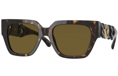 Gafas de Sol - Versace - VE4409 - 108/73 HAVANA // DARK BROWN