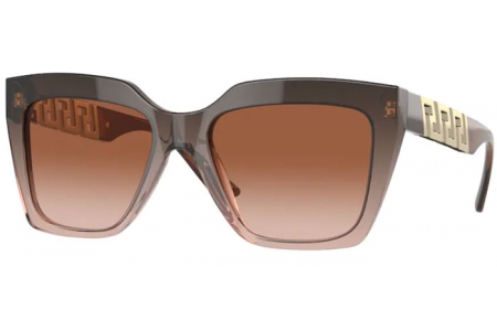 Gafas de Sol - Versace - VE4418 - 533213 BROWN TRANSPARENT GRADIENT BEIGE // BROWN GRADIENT