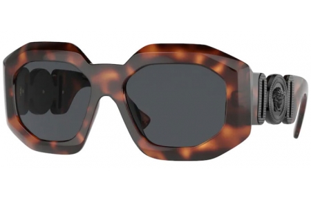 Gafas de Sol - Versace - VE4424U - 521787 HAVANA // DARK GREY