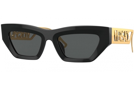 Gafas de Sol - Versace - VE4432U - GB1/87 BLACK // DARK GREY