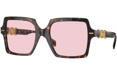 Gafas de Sol - Versace - VE4441 - 108/P5  HAVANA // PINK PHOTOCROMIC