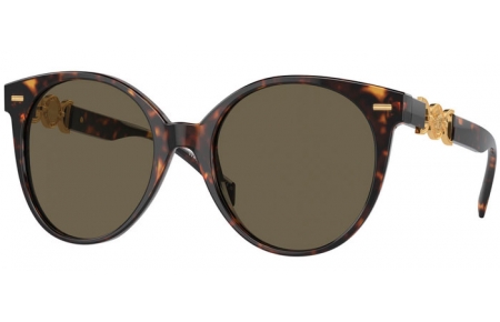 Lunettes de soleil - Versace - VE4442 - 108/3 HAVANA // BROWN