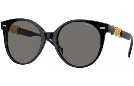 Gafas de Sol - Versace - VE4442 - GB1/81  BLACK // DARK GREY POLARIZED