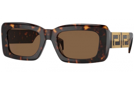 Gafas de Sol - Versace - VE4444U - 108/73 HAVANA // DARK BROWN