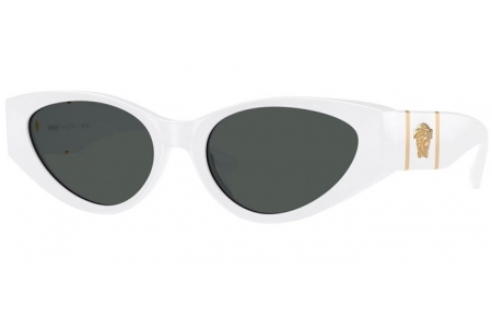 Gafas de Sol - Versace - VE4454 - 314/87 WHITE // DARK GREY