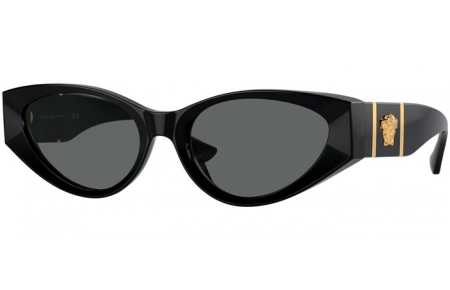 Gafas de Sol - Versace - VE4454 - GB1/87 BLACK // DARK GREY