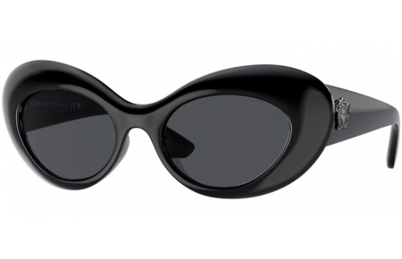 Gafas de Sol - Versace - VE4456U - GB1/87 BLACK // DARK GREY