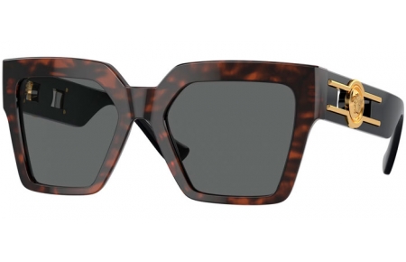 Gafas de Sol - Versace - VE4458 - 542987  HAVANA // DARK GREY