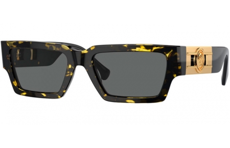 Gafas de Sol - Versace - VE4459 - 542887  HAVANA YELLOW // DARK GREY