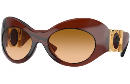 Gafas de Sol - Versace - VE4462 - 54462L  TRANSPARENT BROWN // BROWN GRADIENT YELLOW