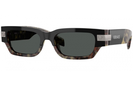 Gafas de Sol - Versace - VE4465 - 545687  HAVANA // DARK GREY