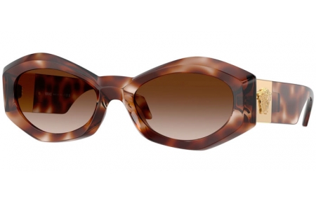 Gafas de Sol - Versace - VE4466U - 54613B  HAVANA // BROWN GRADIENT