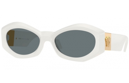 Gafas de Sol - Versace - VE4466U - 546280  WHITE // DARK BLUE