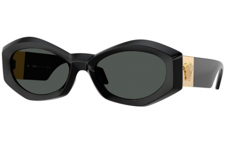 Gafas de Sol - Versace - VE4466U - GB1/87 BLACK // DARK GREY