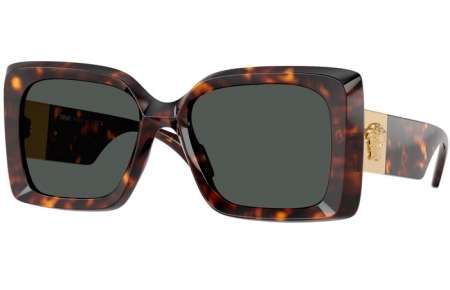 Gafas de Sol - Versace - VE4467U - 108/87 HAVANA // DARK GREY