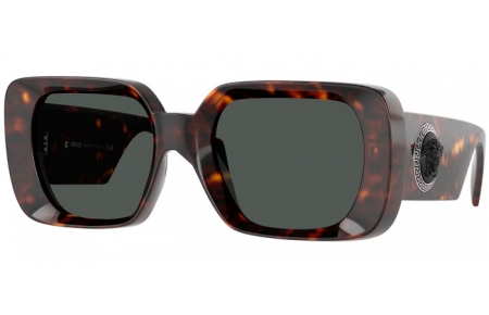 Gafas de Sol - Versace - VE4473U - 108/87  HAVANA // DARK GREY