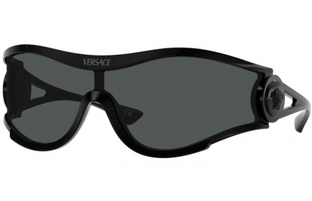 Sunglasses - Versace - VE4475 - 536087  BLACK // DARK GREY