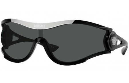 Sunglasses - Versace - VE4475 - GB1/87  BLACK // DARK GREY