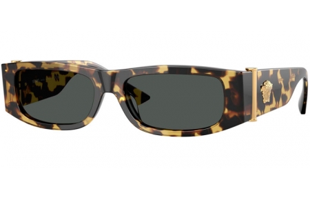 Gafas de Sol - Versace - VE4476U - 777/87 HAVANA BROWN YELLOW // DARK GREY