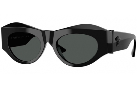 Gafas de Sol - Versace - VE4477U - 536087  BLACK // DARK GREY