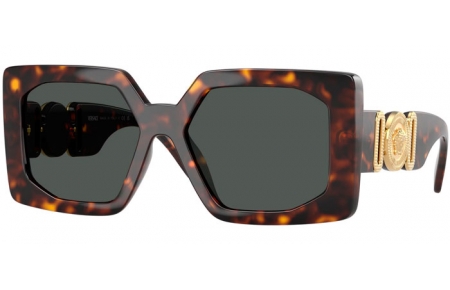 Gafas de Sol - Versace - VE4478U - 108/87 HAVANA // DARK GREY