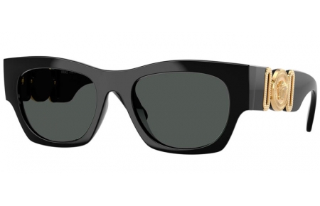 Lunettes de soleil - Versace - VE4479U - GB1/87 BLACK // DARK GREY