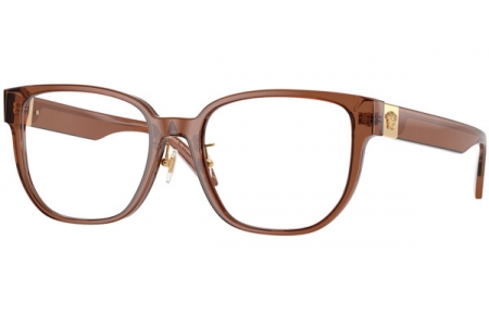 Monturas - Versace - VE3360D - 5028  TRANSPARENT DARK BROWN