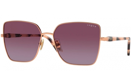 Sunglasses - Vogue eyewear - VO4199S - 51708H  BORDEAUX ROSE  GOLD // VIOLET GRADIENT